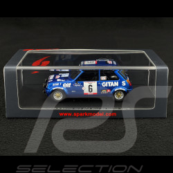 Renault 5 Alpine n° 6 Gr.2 2nd Tour de Corse 1979 1/43 Spark S6032