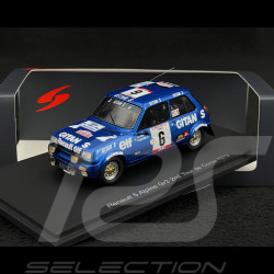 Renault 5 Alpine n° 6 Gr.2 2ème Tour de Corse 1979 1/43 Spark S6032