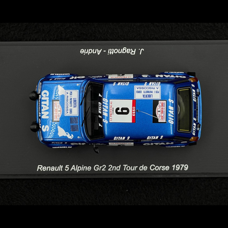 1:18 Otto Mobile Renault 5 Alpine Gr.2 Tour de Corse 1979