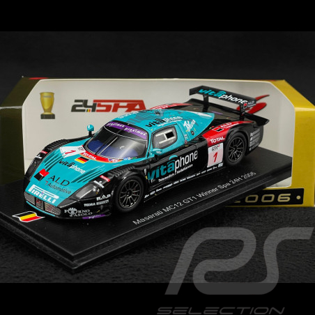 Maserati MC12 GT1 n° 1 Winner 24h Spa Francorchamps 2006 1/43 Spark 43SPA2006