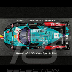 Maserati MC12 GT1 n° 1 Winner 24h Spa Francorchamps 2006 1/43 Spark 43SPA2006
