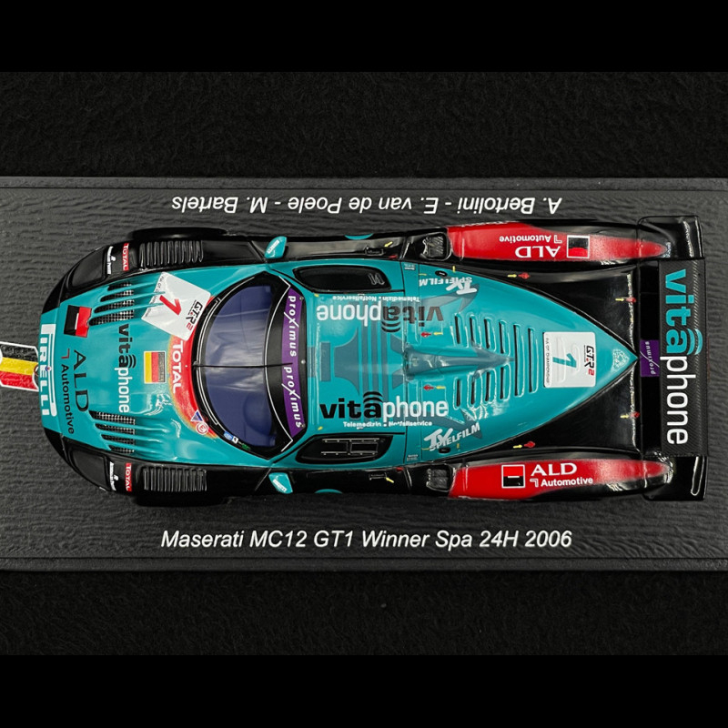 Maserati MC12 GT1 n° 1 Winner 24h Spa Francorchamps 2006 1/43