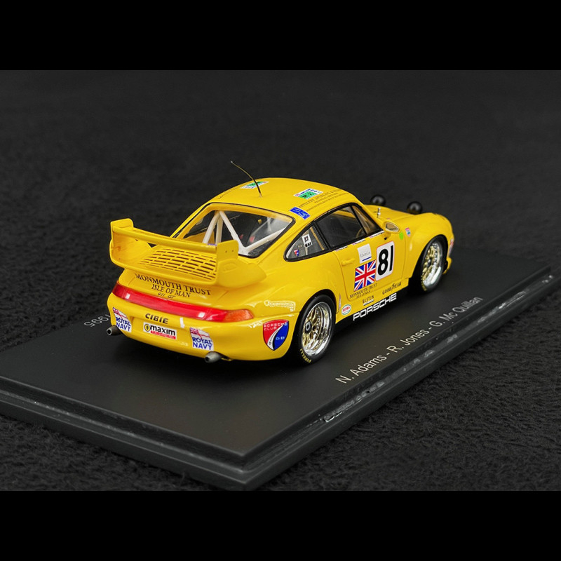 1/43 Spark Porsche GT2 No.65 Le Mans 24H 1999 P. Yver - P Goueslard Jl Chereau Car Model