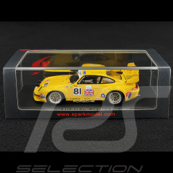 Porsche 911 GT2 Typ 993 n° 81 17. 24h Le Mans 1995 1/43 Spark S9900