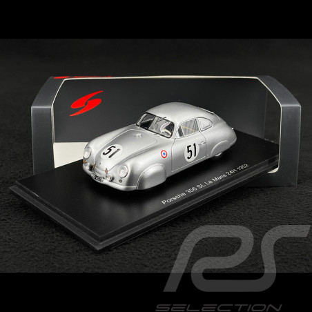 Porsche 356 SL n° 51 24h Le Mans 1952 1/43 Spark S9703