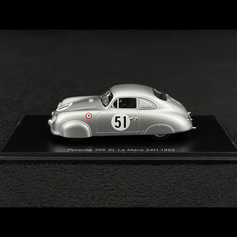 Porsche 356 SL n° 47 24h Le Mans 1952 1/43 Spark S9702