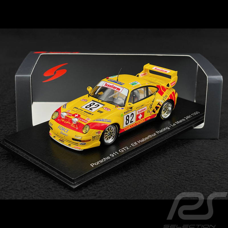 Porsche 911 GT2 Type 993 n° 82 24h Le Mans 1995 1/43 Spark S9901