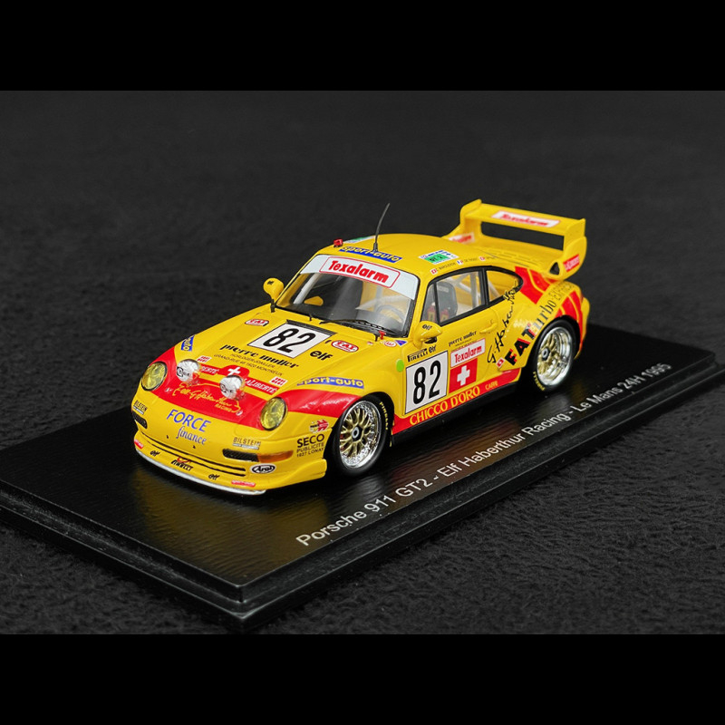Porsche 911 GT2 Type 993 n° 82 24h Le Mans 1995 1/43 Spark S9901