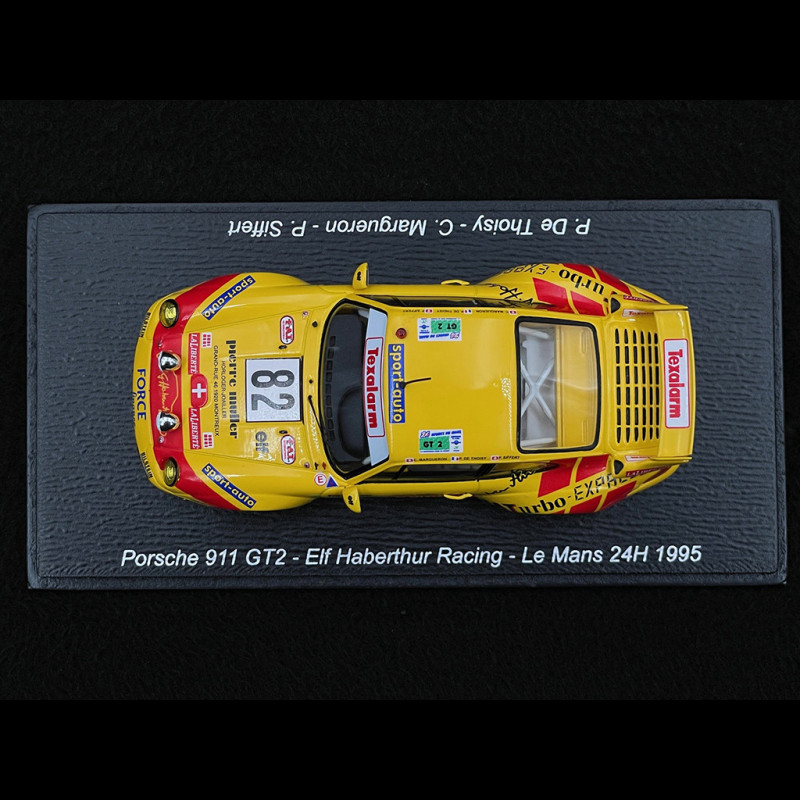 Porsche 911 GT2 Type 993 n° 82 24h Le Mans 1995 1/43 Spark S9901