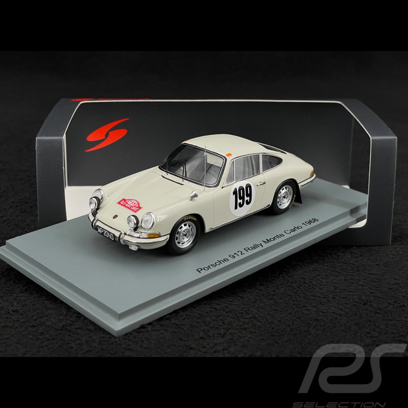 Porsche 912 n° 199 Rallye Monte Carlo 1968 1/43 Spark S6610