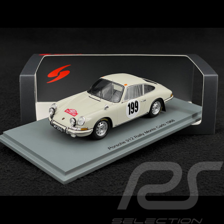 Porsche 912 n° 199 Rallye Monte Carlo 1968 1/43 Spark S6610