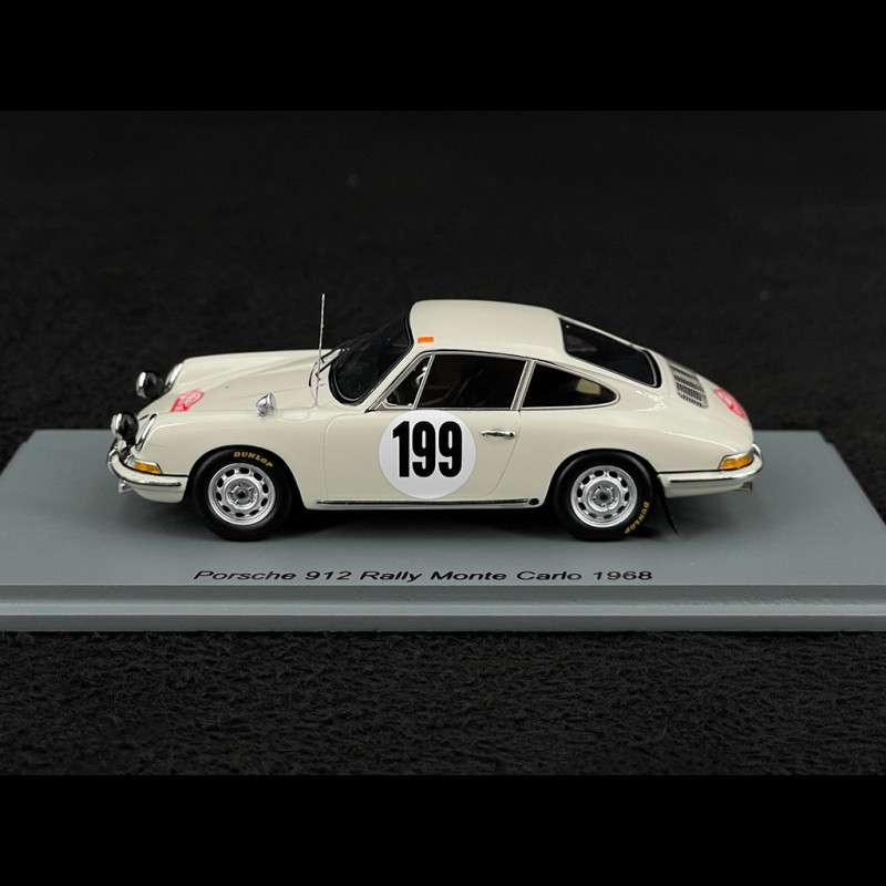 Porsche 912 n° 199 Monte Carlo Rally 1968 1/43 Spark S6610
