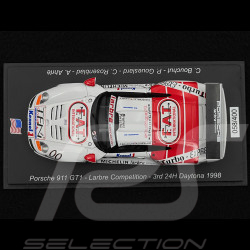 Porsche 911 GT1 Type 993 n° 00 3ème 24h Daytona 1998 1/43 Spark US207