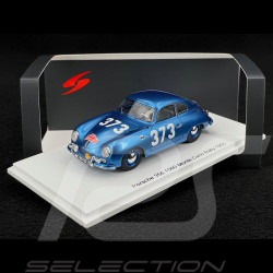 Porsche 356 1500 n° 373 Rallye Monte Carlo 1955 1/43 Spark S6140