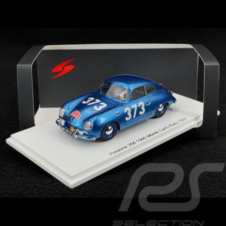Porsche 356 1500 n° 373 Monte Carlo Rally 1955 1/43 Spark S6140