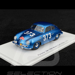 Porsche 356 1500 n° 373 Rallye Monte Carlo 1955 1/43 Spark S6140