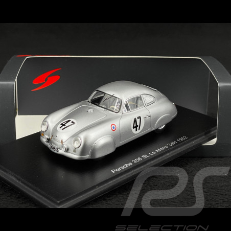 Porsche 356 SL n° 47 24h Le Mans 1952 1/43 Spark S9702