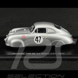 Porsche 356 SL n° 47 24h Le Mans 1952 1/43 Spark S9702