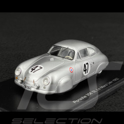 Porsche 356 SL n° 47 24h Le Mans 1952 1/43 Spark S9702