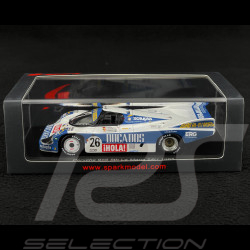 Porsche 956 n° 26 8ème 24h Le Mans 1985 1/43 Spark S9865