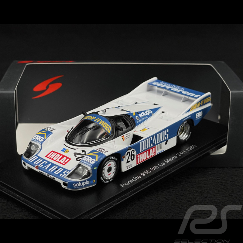 Porsche 956 n° 26 8ème 24h Le Mans 1985 1/43 Spark S9865