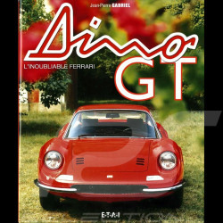Set of 2 Ferrari Dino 246 GT 1968 Red 1/18 Norev + Book Dino GT - L'Inoubliable Ferrari