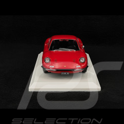 Set von 2 Ferrari Dino 246 GT 1968 Rot 1/18 Norev + Buch Dino GT - L'Inoubliable Ferrari