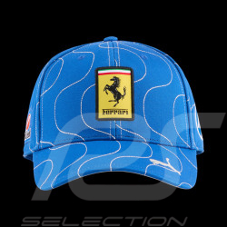 Ferrari Cap Monza Puma F1 Team Leclerc / Hamilton Blau 701234741-001