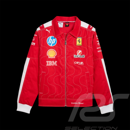 Ferrari Jacke Monza Puma F1 Team Leclerc / Hamilton Rot 701236776-001 - unisex