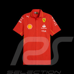 Chemise Ferrari Puma F1 Team Leclerc / Hamilton Rouge 701234913-001 - mixte