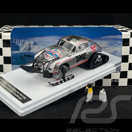 Porsche 356 A Valkyrie Racing Antarctica Ice Challenge 2021 With Figurines 1/43 Matrix MXR41607-032
