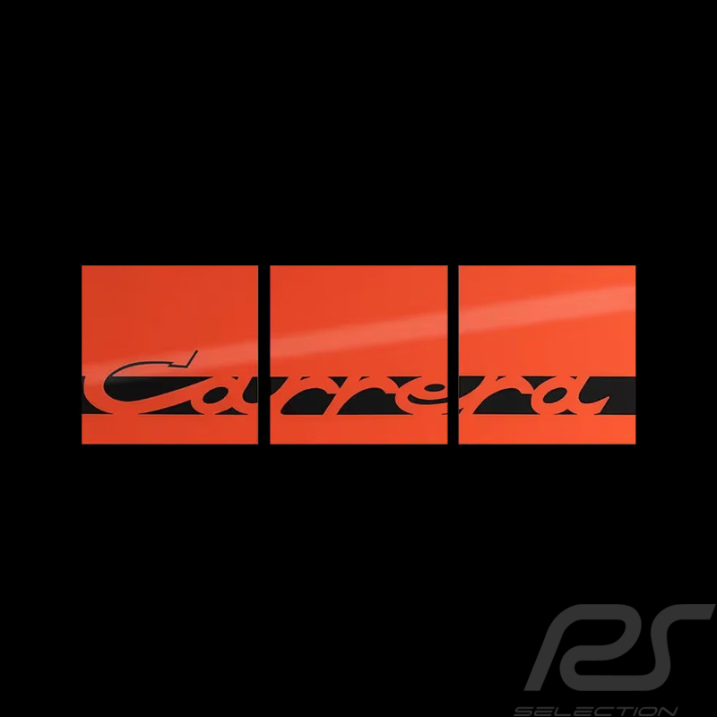 Porsche 911 Wall Art Carrera 2.7 Tangerine Orange WAP0502030S0CC