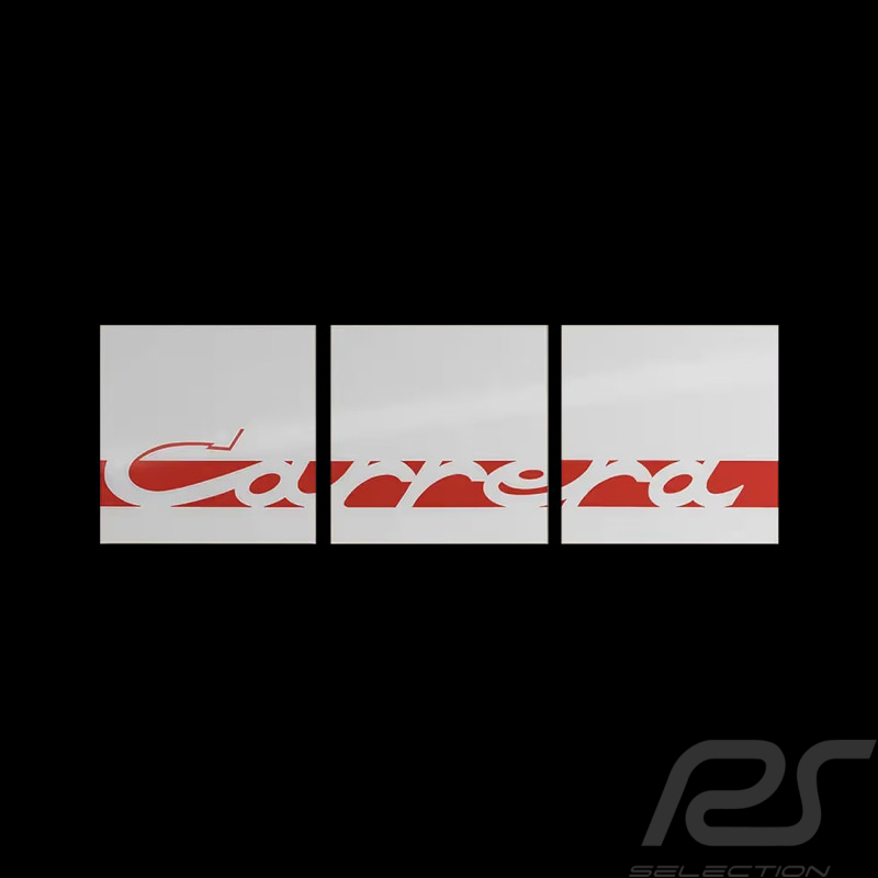 Porsche 911 Wandkunst Carrera 2.7 weiß Grand Prix / Rot WAP0502020S0CC