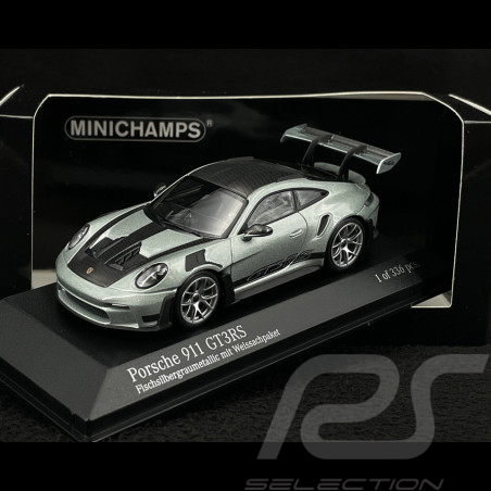 Porsche 911 GT3 RS Typ 992 2024 Weissach Package Fish Silber Grau Metallic 1/43 Minichamps 410062117