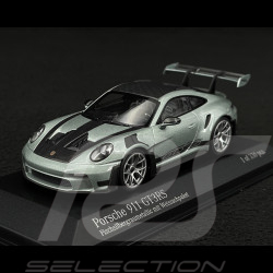 Porsche 911 GT3 RS Type 992 2024 Weissach Package Fish Silver Gray Metallic 1/43 Minichamps 410062117