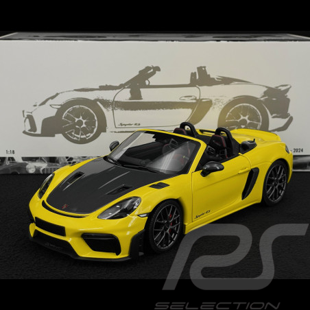 Porsche 718 Spyder RS Weissach Package 2024 Racing Yellow 1/18 Minichamps 110063132