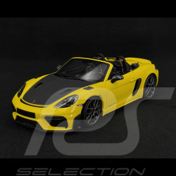 Porsche 718 Spyder RS Pack Weissach 2024 Jaune Racing 1/18 Minichamps 110063132