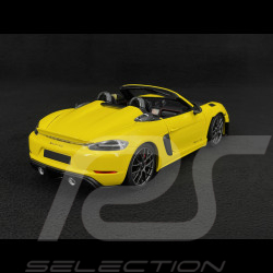 Porsche 718 Spyder RS Pack Weissach 2024 Jaune Racing 1/18 Minichamps 110063132