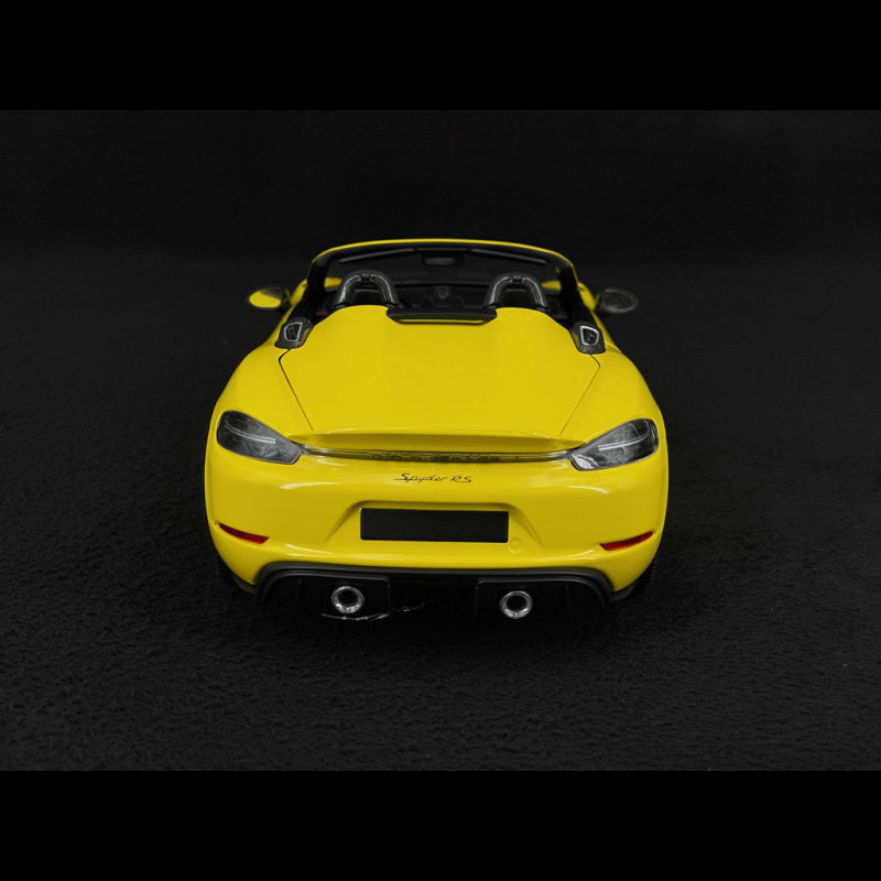 Porsche 718 Spyder RS Weissach Package 2024 Racing Yellow 1/18 ...