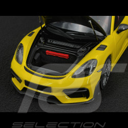 Porsche 718 Spyder RS Pack Weissach 2024 Jaune Racing 1/18 Minichamps 110063132