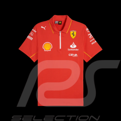 Ferrari Polo-Shirt Puma F1 Team Leclerc / Hamilton Red 701228000-001 - unisex