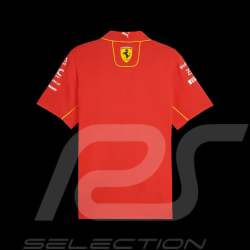 Ferrari Polo-Shirt Puma F1 Team Leclerc / Hamilton Rot 701228000-001 - unisex