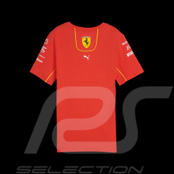 T-shirt Ferrari Puma F1 Team Leclerc / Hamilton Rouge 701228006-001 - femme
