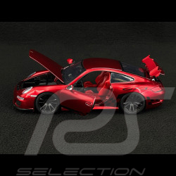 Porsche 911 GT3 Typ 997 2007 Bonbonrot Pink Slips 1/24 Jada Toys 35898