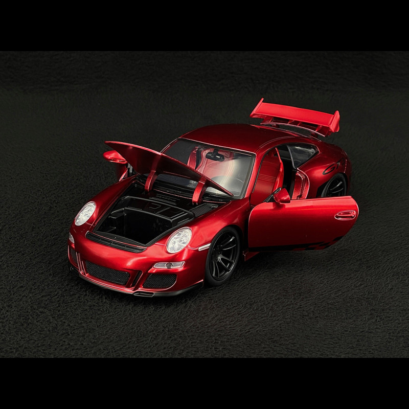 AUTO art 1/18 PORSCHE　997　GT3(レッド) Porsche 911 GT3 Type 997 2007 Guards Red 1/18 AutoArt 77996