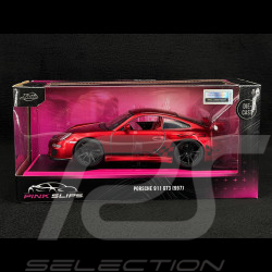 Porsche 911 GT3 Typ 997 2007 Bonbonrot Pink Slips 1/24 Jada Toys 35898