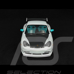 Porsche 911 GT3 RS Type 996 2003 Starlight Pearl White Pink Slips 1/24 Jada Toys 35982