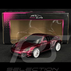 Porsche 911 Turbo Type 997 2007 Metallic Violet Pink Slips 1/24 Jada Toys 35506