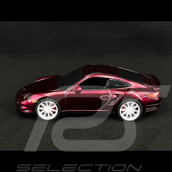 Porsche 911 Turbo Type 997 2007 Metallic Violet Pink Slips 1/24 Jada Toys 35506