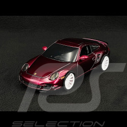 Porsche 911 Turbo Typ 997 2007 Metallic-Violett Pink Slips 1/24 Jada Toys 35506